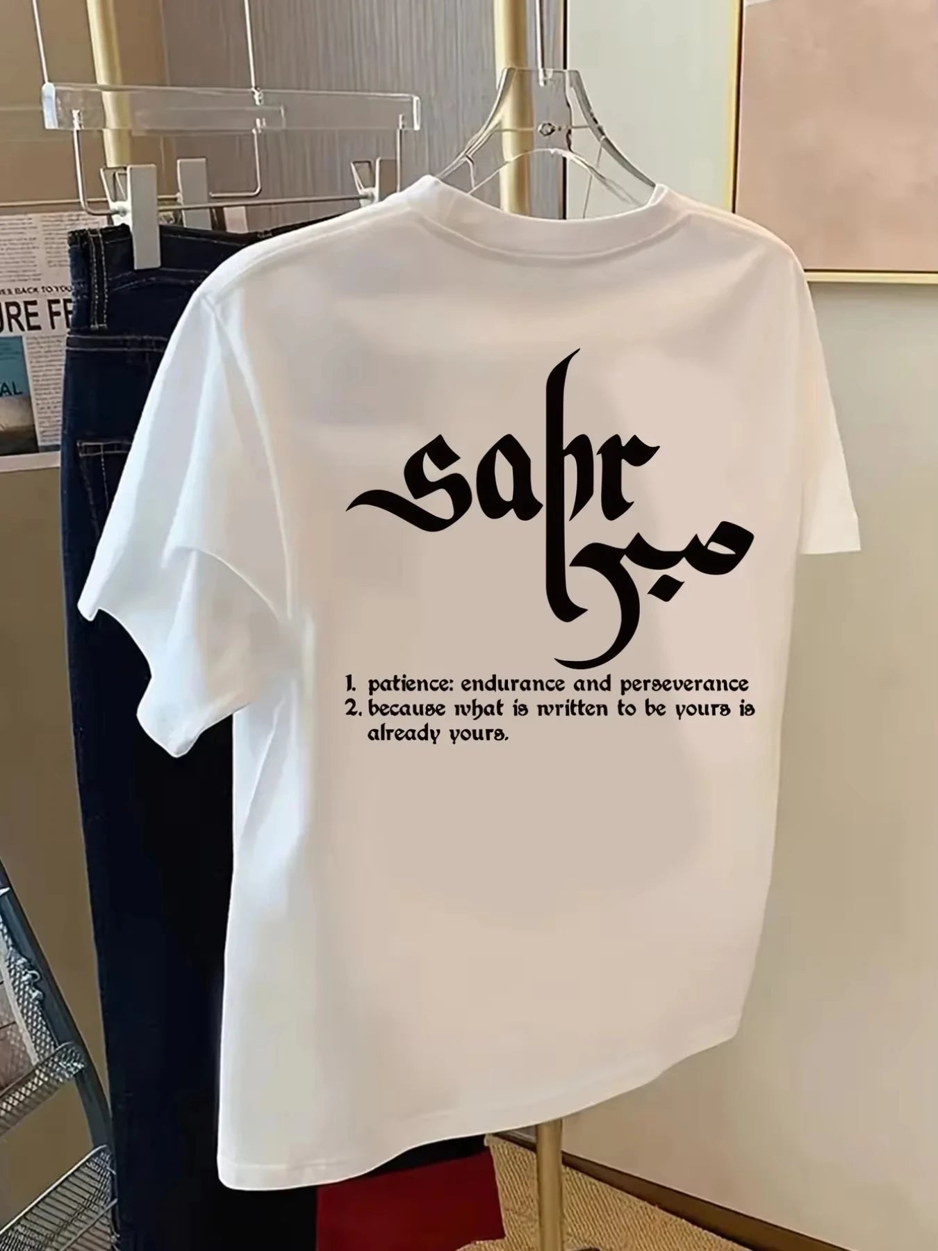 SABR WHITE SHIRT